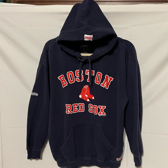 SOLD*** Sz L Boston Red Sox Hoodie Sweatshirt by STITCHES - Picture 11 of 11